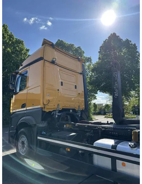 Mercedes-Benz Actros 2645 6x2 ABROLLER Lenk/Lift MEILLER 2170 Intarder - 후크 리프트 트럭, 크레인 트럭 : 사진 4 Mercedes-Benz Actros 2645 6x2 ABROLLER Lenk/Lift MEILLER 2170 Intarder - 후크 리프트 트럭, 크레인 트럭 : 사진 4