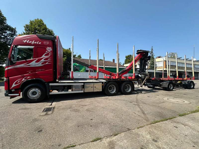 Volvo FH 540 FH540*6x4*Kurzholzzug*Epsilon M12Z*Glogger Anhänger*Retarder - 목재 트럭 : 사진 3 Volvo FH 540 FH540*6x4*Kurzholzzug*Epsilon M12Z*Glogger Anhänger*Retarder - 목재 트럭 : 사진 3