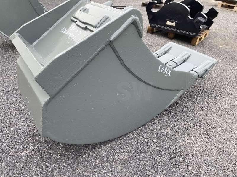 MECALAC 450mm - Series 8 / 10 / 11 et 12 - 굴삭기 버킷 건설기계 용 : 사진 5 MECALAC 450mm - Series 8 / 10 / 11 et 12 - 굴삭기 버킷 건설기계 용 : 사진 5
