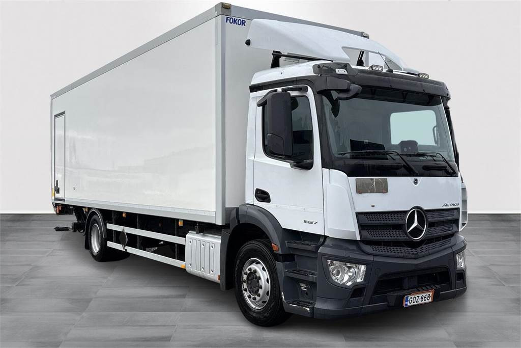 Mercedes-Benz ACTROS 1827 5 KSA-kori +PL - 박스 트럭 : 사진 4 Mercedes-Benz ACTROS 1827 5 KSA-kori +PL - 박스 트럭 : 사진 4