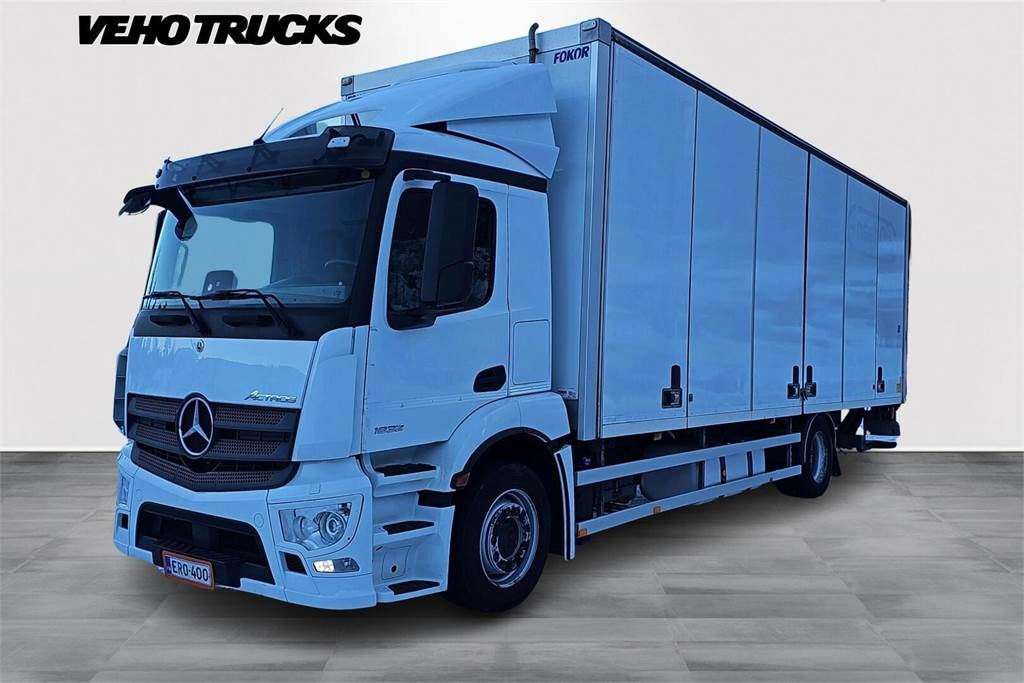 Mercedes-Benz ACTROS 5 1832 LNR 4x2 8,5n Fokor Ksa-umpikori - 박스 트럭 : 사진 1 Mercedes-Benz ACTROS 5 1832 LNR 4x2 8,5n Fokor Ksa-umpikori - 박스 트럭 : 사진 1