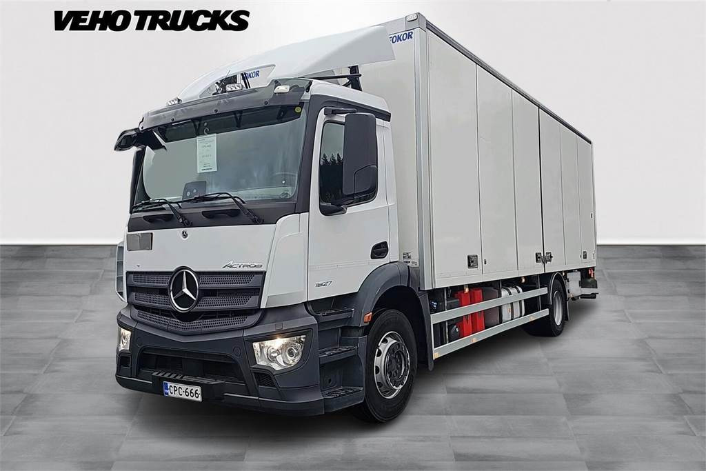 Mercedes-Benz ACTROS 5 SM 1827 L KSA - 박스 트럭 : 사진 1 Mercedes-Benz ACTROS 5 SM 1827 L KSA - 박스 트럭 : 사진 1