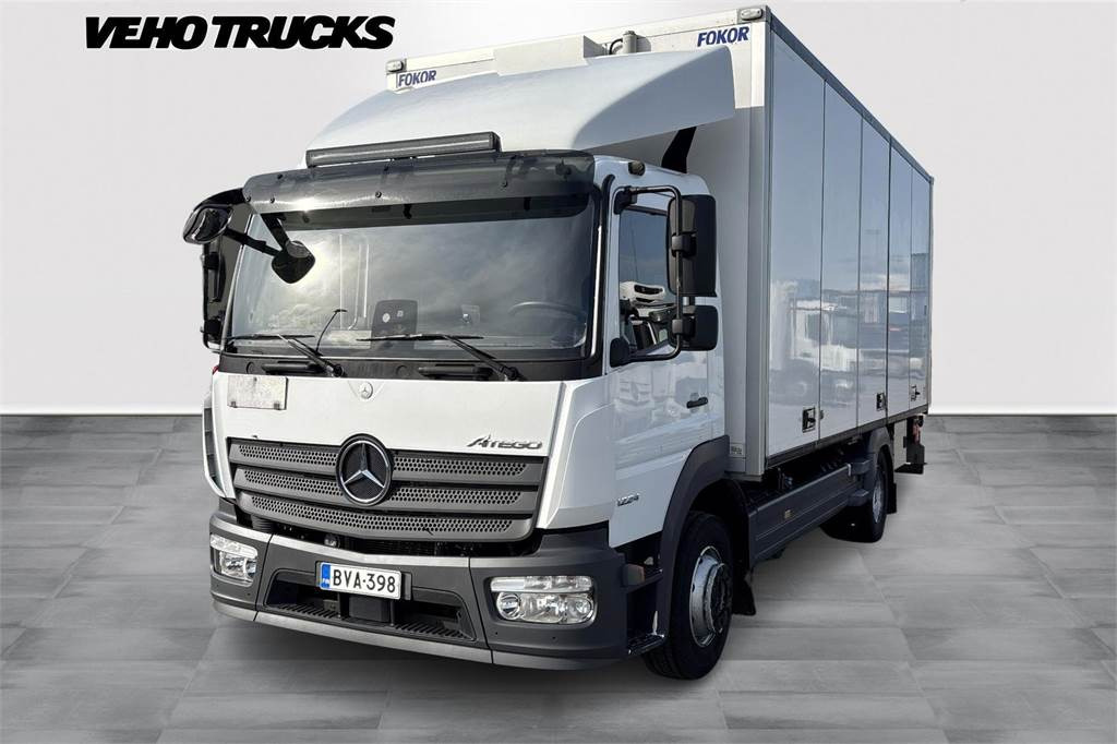 Mercedes-Benz ATEGO 1224L 4x2 Ksa-Umpikori +pl-nostin - 박스 트럭 : 사진 1 Mercedes-Benz ATEGO 1224L 4x2 Ksa-Umpikori +pl-nostin - 박스 트럭 : 사진 1