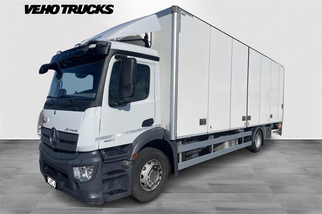 Mercedes-Benz Actros 1827 4x2 8,7m umpikori+PL nostin - 등온 트럭 : 사진 1 Mercedes-Benz Actros 1827 4x2 8,7m umpikori+PL nostin - 등온 트럭 : 사진 1