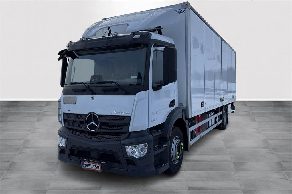 Mercedes-Benz Actros 1827L 8,7m Ksa Umpikori - 박스 트럭 : 사진 1 Mercedes-Benz Actros 1827L 8,7m Ksa Umpikori - 박스 트럭 : 사진 1