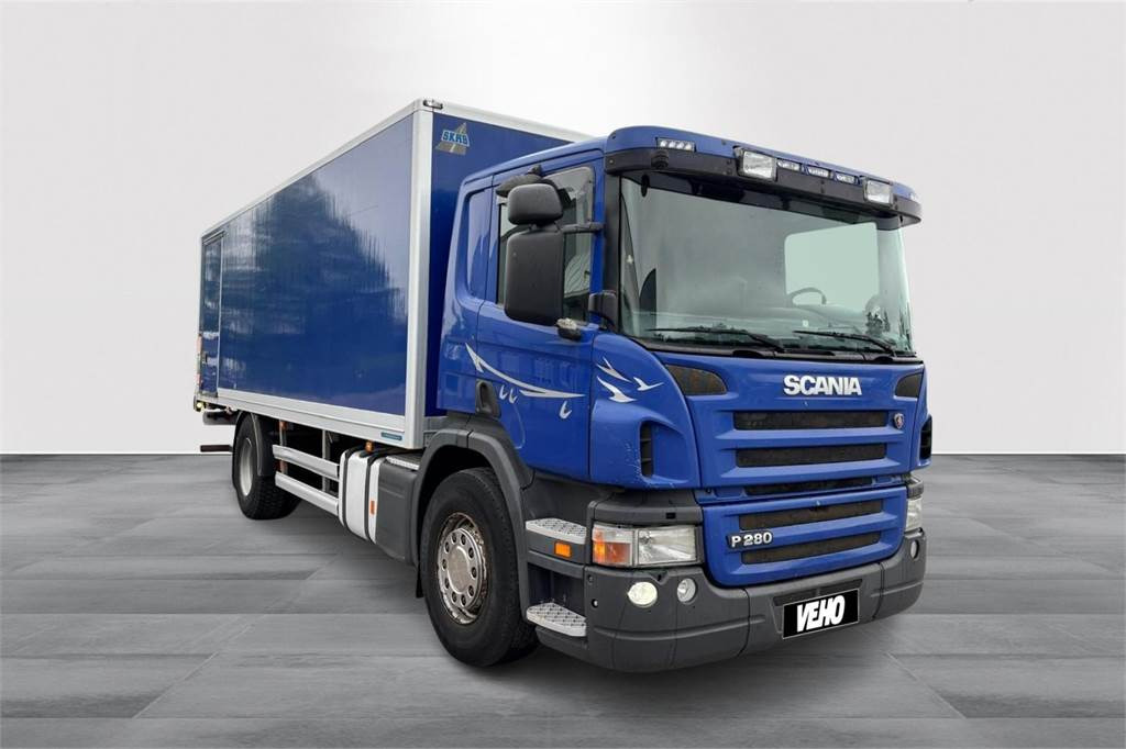 Scania P280 4x2 umpikori - 박스 트럭 : 사진 2 Scania P280 4x2 umpikori - 박스 트럭 : 사진 2