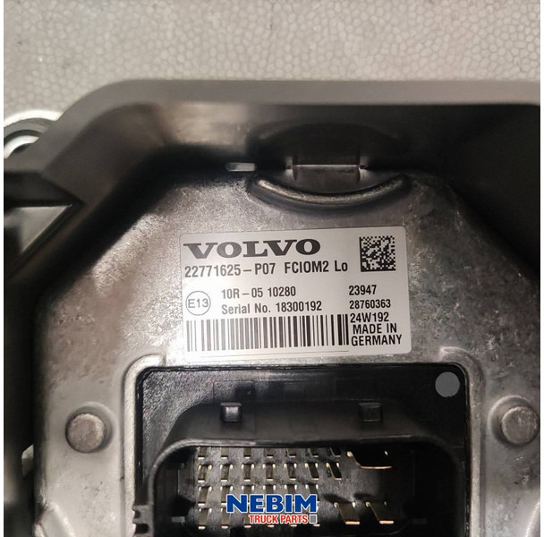 Volvo Volvo - 22771625 - Regeleenheid FCIOM LO - 예비 부속 트럭 용 : 사진 3 Volvo Volvo - 22771625 - Regeleenheid FCIOM LO - 예비 부속 트럭 용 : 사진 3