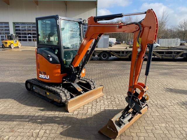 미니 굴삭기 Hitachi ZX 26 U-6 MIETE / RENTAL (12002050) : 사진 7
