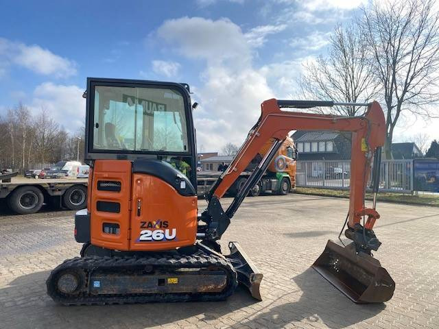 미니 굴삭기 Hitachi ZX 26 U-6 MIETE / RENTAL (12002050) : 사진 6