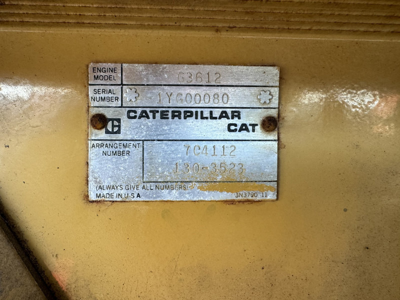 Caterpillar G3612 GENERATOR 3256KVA 1YG-1303523 USED - 발전기 세트 : 사진 5 Caterpillar G3612 GENERATOR 3256KVA 1YG-1303523 USED - 발전기 세트 : 사진 5