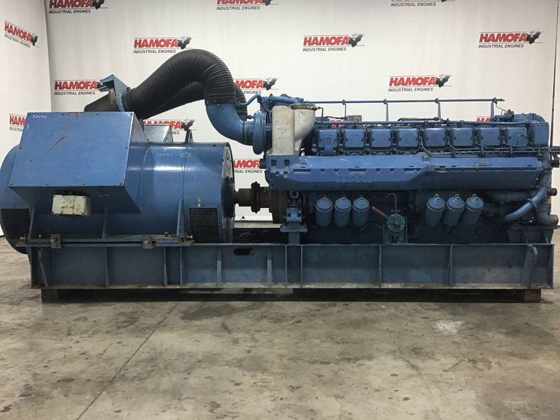 MTU 16V396 GENERATOR AEG 1875KVA USED - 발전기 세트 : 사진 1 MTU 16V396 GENERATOR AEG 1875KVA USED - 발전기 세트 : 사진 1