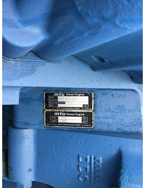 건설기계 MTU 16V4000-G83 USED : 사진 6