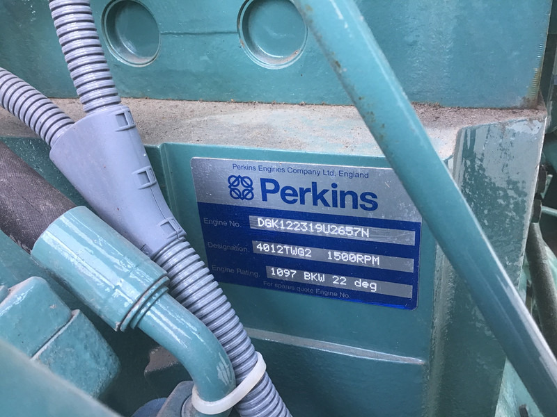 Perkins 4012 TWG2 GENERATOR 1000KVA USED - 발전기 세트 : 사진 5 Perkins 4012 TWG2 GENERATOR 1000KVA USED - 발전기 세트 : 사진 5