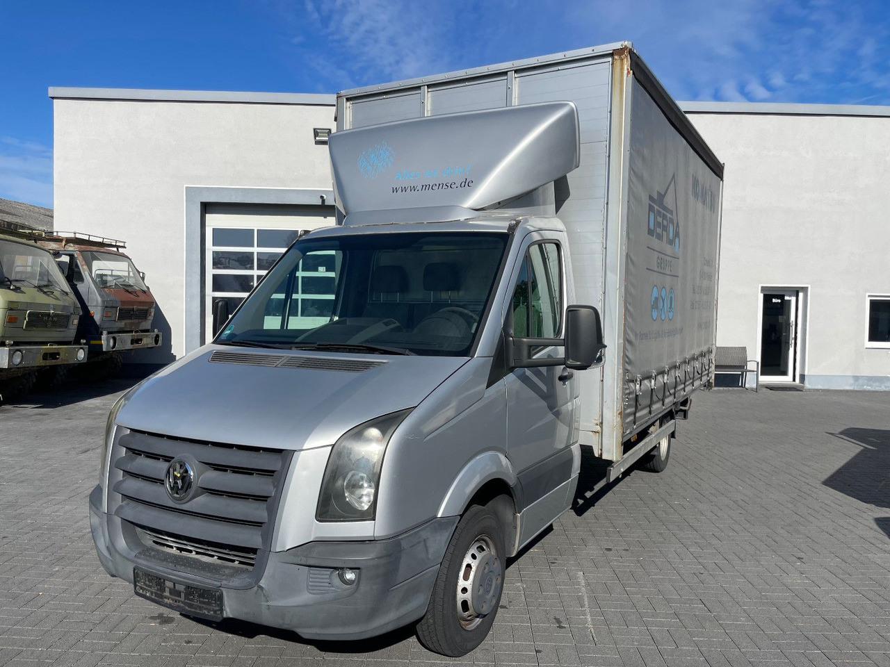 Volkswagen Crafter 50 Pritsche+Plane Klima, Maxi - 커튼 사이드 밴 : 사진 3 Volkswagen Crafter 50 Pritsche+Plane Klima, Maxi - 커튼 사이드 밴 : 사진 3