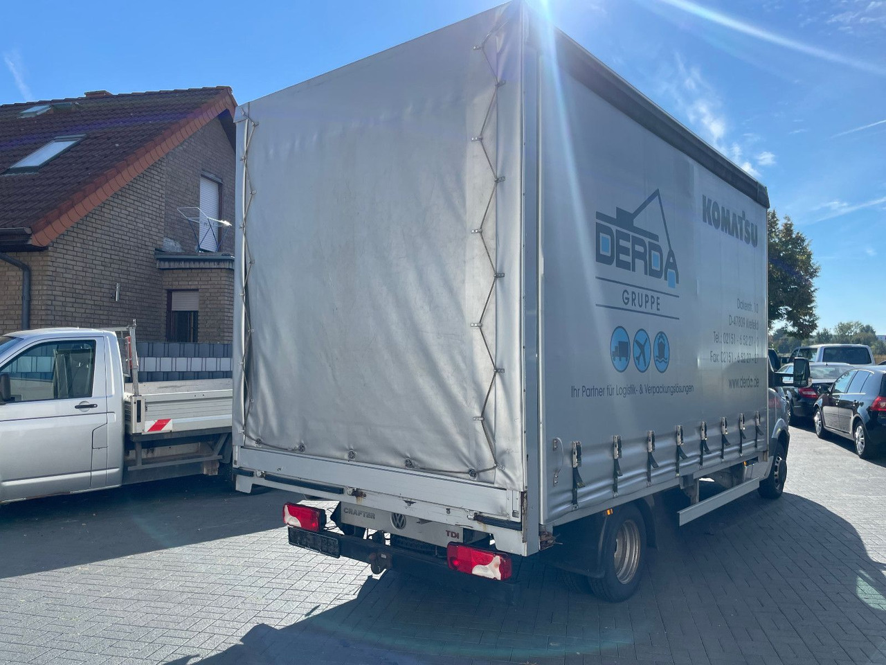 Volkswagen Crafter 50 Pritsche+Plane Klima, Maxi - 커튼 사이드 밴 : 사진 2 Volkswagen Crafter 50 Pritsche+Plane Klima, Maxi - 커튼 사이드 밴 : 사진 2