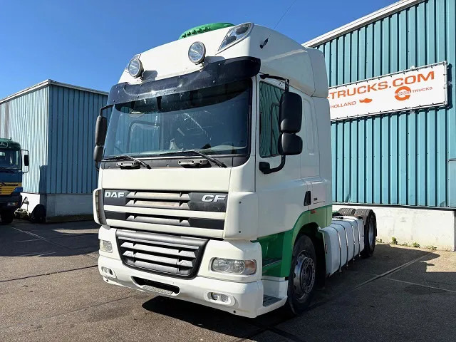 DAF CF 85.410 SPACECAB 4x2 (ZF16 MANUAL GEARBOX / MX-BRAKE / 995 LITER DIESELTANK / AIRCONDITIONING / FRIDGE UNTHER BED) - 트랙터 유닛 : 사진 1 DAF CF 85.410 SPACECAB 4x2 (ZF16 MANUAL GEARBOX / MX-BRAKE / 995 LITER DIESELTANK / AIRCONDITIONING / FRIDGE UNTHER BED) - 트랙터 유닛 : 사진 1