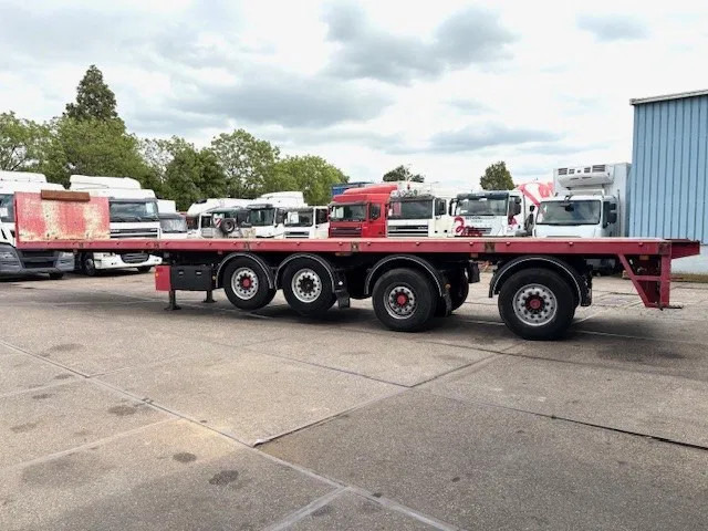 Kwb P-504-STI-H 4-AXLE FLATBED TRAILER (SAF AXLES / 2x STEERING AXLE / 2x LIFT-AXLE / ABS-EBS) - 드롭사이드/ 플랫베드 세미 트레일러 : 사진 5 Kwb P-504-STI-H 4-AXLE FLATBED TRAILER (SAF AXLES / 2x STEERING AXLE / 2x LIFT-AXLE / ABS-EBS) - 드롭사이드/ 플랫베드 세미 트레일러 : 사진 5