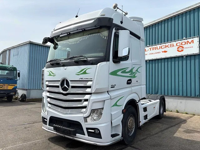 Mercedes-Benz Actros 1845 LS BIGSPACE (RETARDER / EURO 5 / TELLIGENT GEARBOX / FULL SPOILERSET / 2x DIESELTANK / AIRCONDITIONING) - 트랙터 유닛 : 사진 1 Mercedes-Benz Actros 1845 LS BIGSPACE (RETARDER / EURO 5 / TELLIGENT GEARBOX / FULL SPOILERSET / 2x DIESELTANK / AIRCONDITIONING) - 트랙터 유닛 : 사진 1