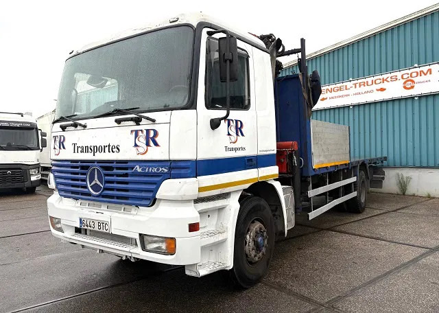 Mercedes-Benz Actros 2031 K WITH PALFINGER PK1101 CRANE (MANUAL GEARBOX / FULL STEEL SUSPENSION / REDUCTION AXLE / REMOTE CONTROL) - 크레인 트럭 : 사진 1 Mercedes-Benz Actros 2031 K WITH PALFINGER PK1101 CRANE (MANUAL GEARBOX / FULL STEEL SUSPENSION / REDUCTION AXLE / REMOTE CONTROL) - 크레인 트럭 : 사진 1