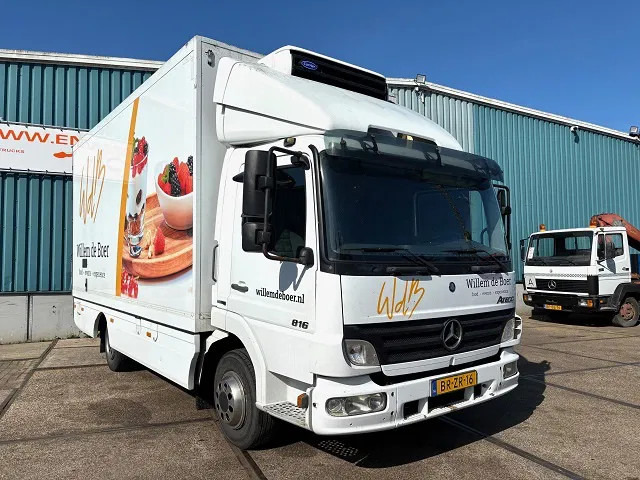 Mercedes-Benz Atego 816 L 4x2 ORIGINAL DUTCH COOLER TRUCK WITH CARRIER XARIOS 600D/E (MANUAL GEARBOX / AIRCONDITIONING / 2.000 KG. TAILLIFT) - 냉동탑차 : 사진 2 Mercedes-Benz Atego 816 L 4x2 ORIGINAL DUTCH COOLER TRUCK WITH CARRIER XARIOS 600D/E (MANUAL GEARBOX / AIRCONDITIONING / 2.000 KG. TAILLIFT) - 냉동탑차 : 사진 2