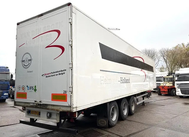Pacton / JUMBO 3-AXLE CLOSED BOX WITH FULL STEEL CHASSIS (BPW-AXLES / DRUM BRAKES / ABS BRAKE SYSTEM / 13.60 METER) - 밀폐형 박스 세미 트레일러 : 사진 3 Pacton / JUMBO 3-AXLE CLOSED BOX WITH FULL STEEL CHASSIS (BPW-AXLES / DRUM BRAKES / ABS BRAKE SYSTEM / 13.60 METER) - 밀폐형 박스 세미 트레일러 : 사진 3