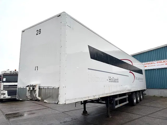 Pacton / JUMBO 3-AXLE CLOSED BOX WITH FULL STEEL CHASSIS (BPW-AXLES / DRUM BRAKES / ABS BRAKE SYSTEM / 13.60 METER) - 밀폐형 박스 세미 트레일러 : 사진 1 Pacton / JUMBO 3-AXLE CLOSED BOX WITH FULL STEEL CHASSIS (BPW-AXLES / DRUM BRAKES / ABS BRAKE SYSTEM / 13.60 METER) - 밀폐형 박스 세미 트레일러 : 사진 1