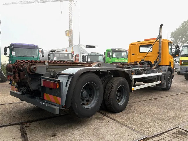 Scania P114-340 6x2 WITH MULTILIFT CONTAINERSYSTEM ONLY 80.500 KM!! ORIGINAL (10 TIRES / FULL STEEL SUSPENSION / 12 GEARS MANUAL GEARBO - 컨테이너 운반 장치/ 스와프 보디 트럭 : 사진 3 Scania P114-340 6x2 WITH MULTILIFT CONTAINERSYSTEM ONLY 80.500 KM!! ORIGINAL (10 TIRES / FULL STEEL SUSPENSION / 12 GEARS MANUAL GEARBO - 컨테이너 운반 장치/ 스와프 보디 트럭 : 사진 3