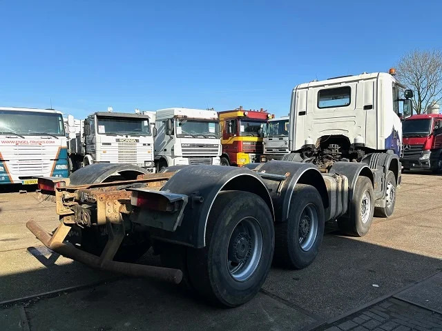 Scania R124-420 C 8x4 FULL STEEL CHASSIS (EURO 3 / FULL STEEL SUSPENSION / REDUCTION AXLES / GRS900 GEARBOX) - 캡 새시 트럭 : 사진 5 Scania R124-420 C 8x4 FULL STEEL CHASSIS (EURO 3 / FULL STEEL SUSPENSION / REDUCTION AXLES / GRS900 GEARBOX) - 캡 새시 트럭 : 사진 5