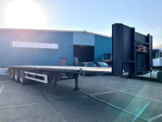 Van Hool 3B1047 13.60M. FLATBED TRAILER WITH 40FT TWISTLOCKS (SAF-AXLES / DISC BRAKES / 40FT TWISTLOCKS) - 드롭사이드/ 플랫베드 세미 트레일러 : 사진 2 Van Hool 3B1047 13.60M. FLATBED TRAILER WITH 40FT TWISTLOCKS (SAF-AXLES / DISC BRAKES / 40FT TWISTLOCKS) - 드롭사이드/ 플랫베드 세미 트레일러 : 사진 2