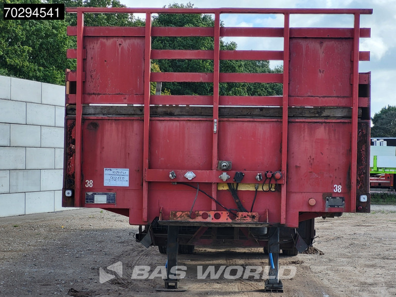 저하대 세미 트레일러 Broshuis 3AOU-48 2x uitschuifbaar1200-2740cm APK 02/26 3xgestuurd : 사진 13