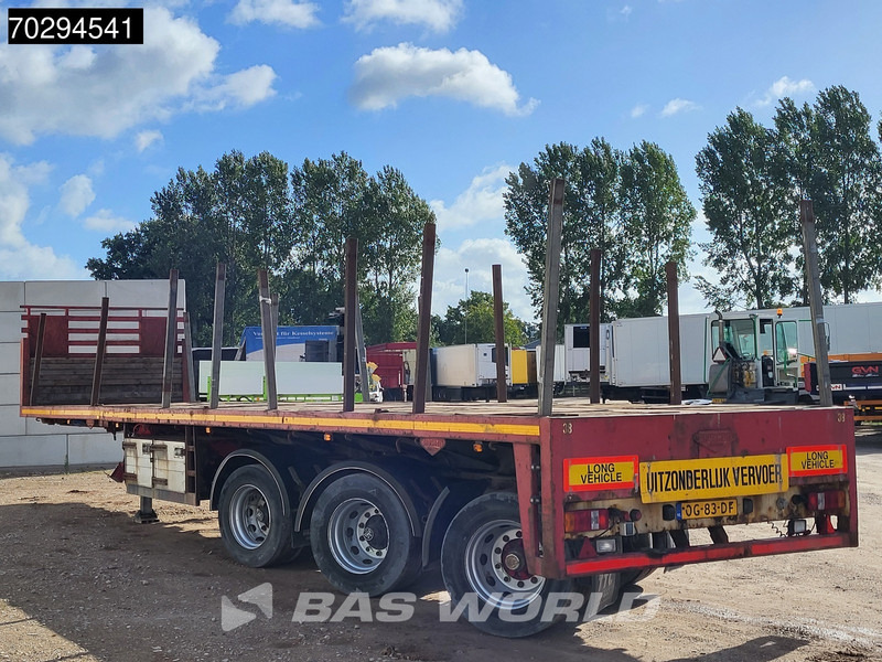 저하대 세미 트레일러 Broshuis 3AOU-48 2x uitschuifbaar1200-2740cm APK 02/26 3xgestuurd : 사진 10