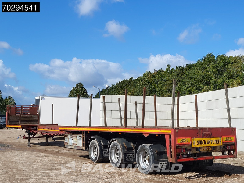 저하대 세미 트레일러 Broshuis 3AOU-48 2x uitschuifbaar1200-2740cm APK 02/26 3xgestuurd : 사진 6