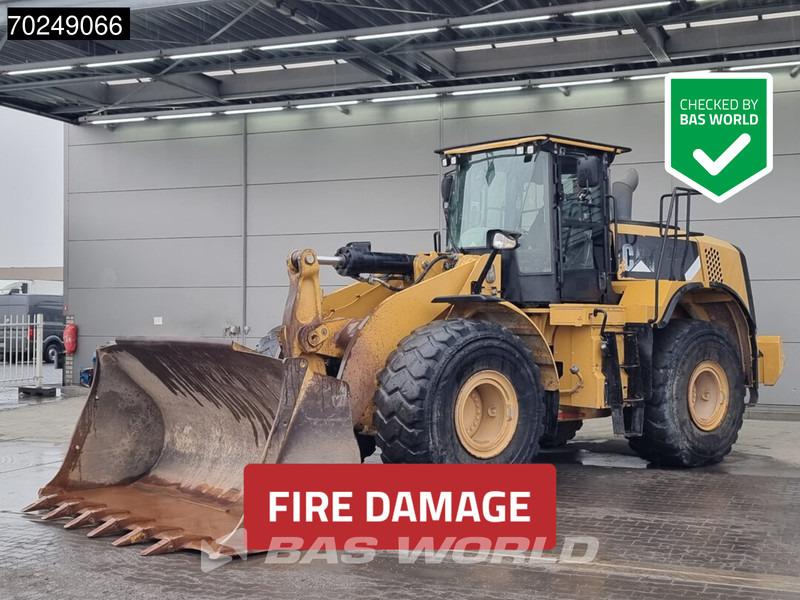 Cat 966 K FIRE DAMAGE - OPERABLE - 휠 로더 : 사진 1 Cat 966 K FIRE DAMAGE - OPERABLE - 휠 로더 : 사진 1