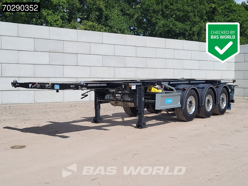 D-Tec CC-2030-3-F UNUSED 20ft 30ft Liftachse - 컨테이너 운반 장치/ 스와프 보디 세미 트레일러 : 사진 1 D-Tec CC-2030-3-F UNUSED 20ft 30ft Liftachse - 컨테이너 운반 장치/ 스와프 보디 세미 트레일러 : 사진 1