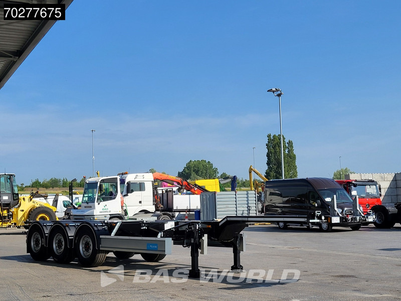 D-Tec VCC-01 3 axles Portmaster NEW Liftachse Multi' 45ft - 컨테이너 운반 장치/ 스와프 보디 세미 트레일러 : 사진 3 D-Tec VCC-01 3 axles Portmaster NEW Liftachse Multi' 45ft - 컨테이너 운반 장치/ 스와프 보디 세미 트레일러 : 사진 3