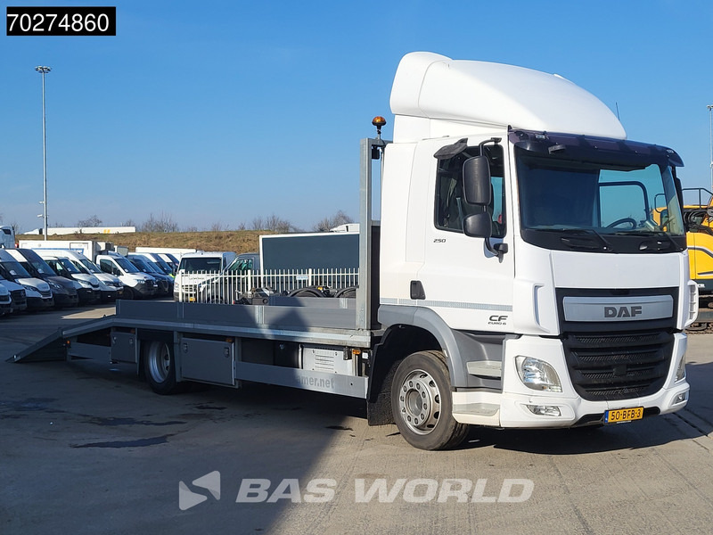 DAF CF 250 4X2 18tons NL-Truck Machine transporter Hydraulic ramps Euro 6 - 자동 운반 장치 트럭 : 사진 3 DAF CF 250 4X2 18tons NL-Truck Machine transporter Hydraulic ramps Euro 6 - 자동 운반 장치 트럭 : 사진 3