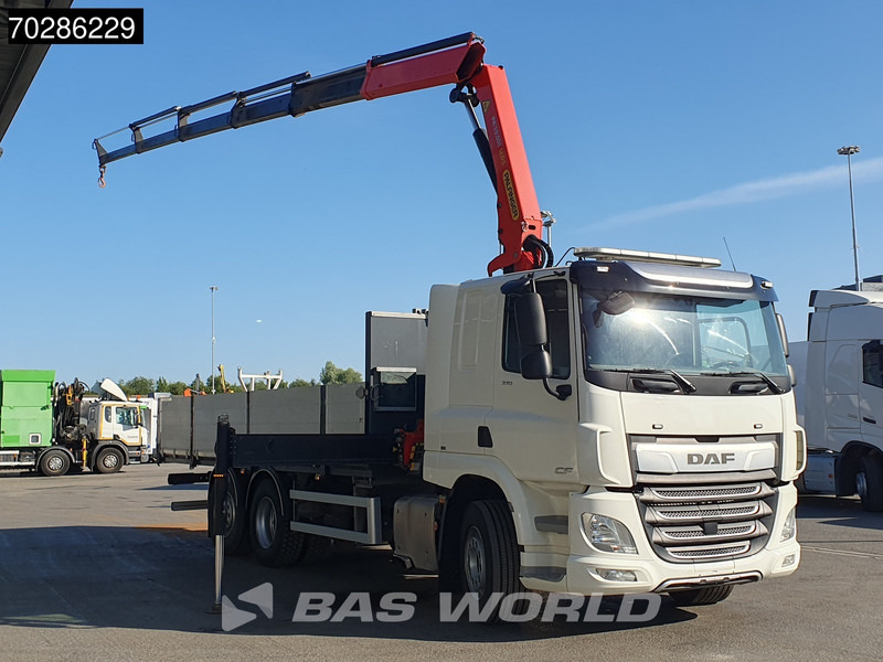 DAF CF 370 CF 6X2 Palfinger PK19.001 SLD D Kran Crane ACC Lift+lenkasche Euro 6 - 드롭사이드/ 플랫베드 트럭, 크레인 트럭 : 사진 3 DAF CF 370 CF 6X2 Palfinger PK19.001 SLD D Kran Crane ACC Lift+lenkasche Euro 6 - 드롭사이드/ 플랫베드 트럭, 크레인 트럭 : 사진 3