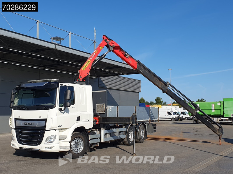 DAF CF 370 CF 6X2 Palfinger PK19.001 SLD D Kran Crane ACC Liftachse Euro 6 - 드롭사이드/ 플랫베드 트럭, 크레인 트럭 : 사진 5 DAF CF 370 CF 6X2 Palfinger PK19.001 SLD D Kran Crane ACC Liftachse Euro 6 - 드롭사이드/ 플랫베드 트럭, 크레인 트럭 : 사진 5