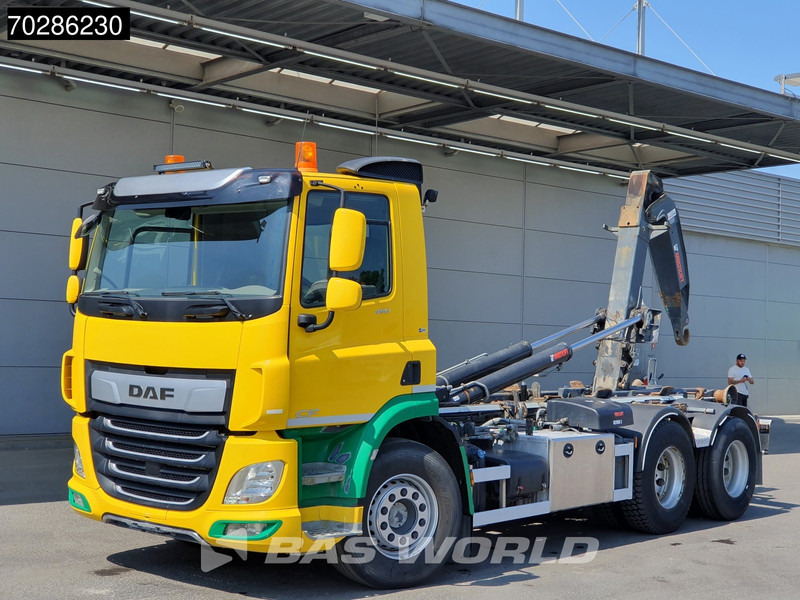 DAF CF 450 CF 6X2 HIAB 20ZL53 Hooklift LiftAxle Automatic 20 Tonnes ACC Euro 6 - 후크 리프트 트럭 : 사진 3 DAF CF 450 CF 6X2 HIAB 20ZL53 Hooklift LiftAxle Automatic 20 Tonnes ACC Euro 6 - 후크 리프트 트럭 : 사진 3