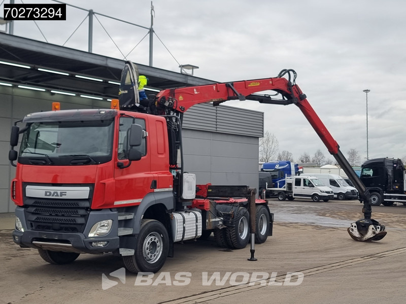 DAF CF 510 6X4 Big-Axle Palfinger Epsilon - 트랙터 유닛 : 사진 5 DAF CF 510 6X4 Big-Axle Palfinger Epsilon - 트랙터 유닛 : 사진 5