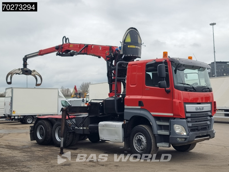 DAF CF 510 6X4 Big-Axle Palfinger Epsilon - 트랙터 유닛 : 사진 3 DAF CF 510 6X4 Big-Axle Palfinger Epsilon - 트랙터 유닛 : 사진 3