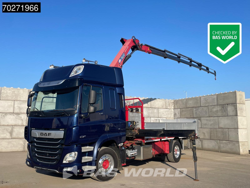 DAF CF 530 4X2 HMF 1820-RC Kran Crane Retarder Space cab Euro 6 - 드롭사이드/ 플랫베드 트럭, 크레인 트럭 : 사진 1 DAF CF 530 4X2 HMF 1820-RC Kran Crane Retarder Space cab Euro 6 - 드롭사이드/ 플랫베드 트럭, 크레인 트럭 : 사진 1