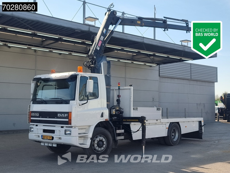 DAF CF65. 220 4X2 NL-Truck Hiab 135-3 Kran Crane Remote Euro 2 - 드롭사이드/ 플랫베드 트럭, 크레인 트럭 : 사진 1 DAF CF65. 220 4X2 NL-Truck Hiab 135-3 Kran Crane Remote Euro 2 - 드롭사이드/ 플랫베드 트럭, 크레인 트럭 : 사진 1