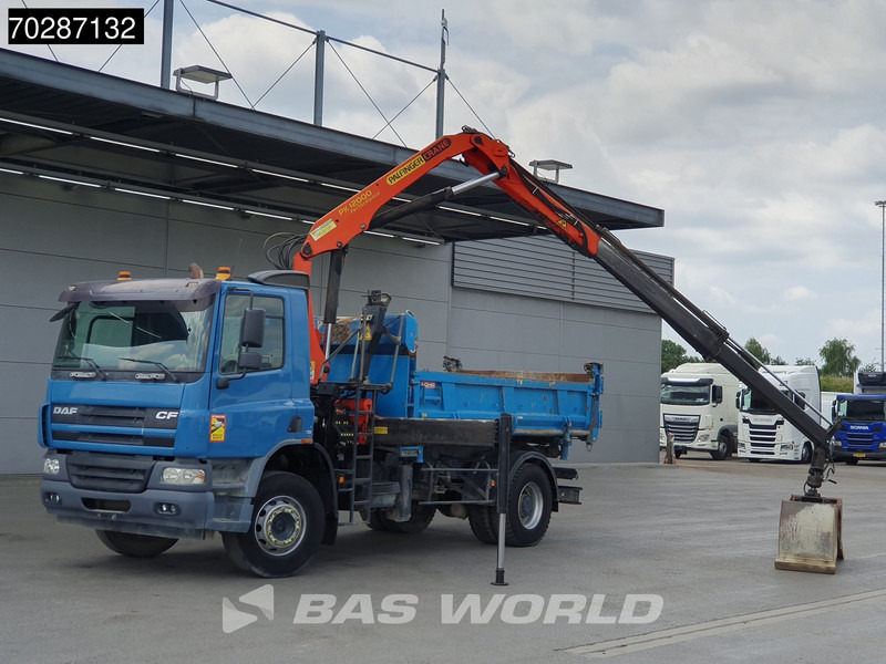 DAF CF75.310 4X2 Palfinger PK12000 Kran Crane 7m3 tipper Big-Axle Steelsuspension Euro 3 - 덤프트럭, 크레인 트럭 : 사진 5 DAF CF75.310 4X2 Palfinger PK12000 Kran Crane 7m3 tipper Big-Axle Steelsuspension Euro 3 - 덤프트럭, 크레인 트럭 : 사진 5