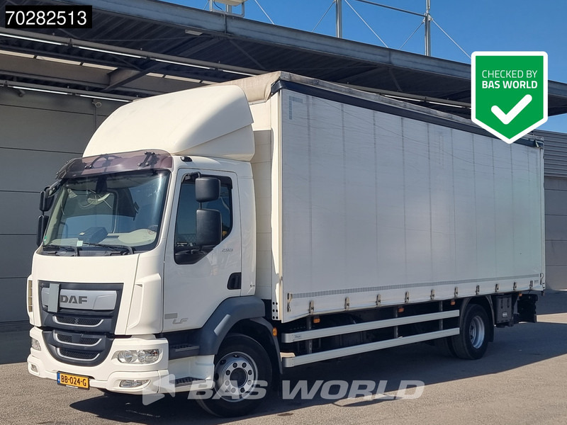 DAF LF 290 4X2 16tonner NL-Truck Sliding roof Ladebordwand Euro 6 - 커튼사이더 트럭 : 사진 1 DAF LF 290 4X2 16tonner NL-Truck Sliding roof Ladebordwand Euro 6 - 커튼사이더 트럭 : 사진 1