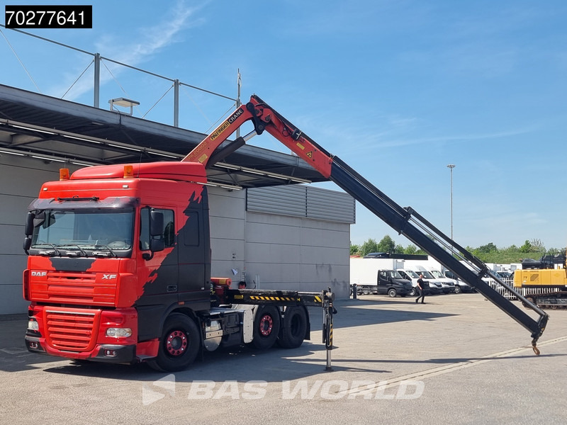 DAF XF 410 XF 6X2 Hydraulik Lift+Lenkachse Kran Palfinger PK20002 Euro 5 - 트랙터 유닛 : 사진 3 DAF XF 410 XF 6X2 Hydraulik Lift+Lenkachse Kran Palfinger PK20002 Euro 5 - 트랙터 유닛 : 사진 3