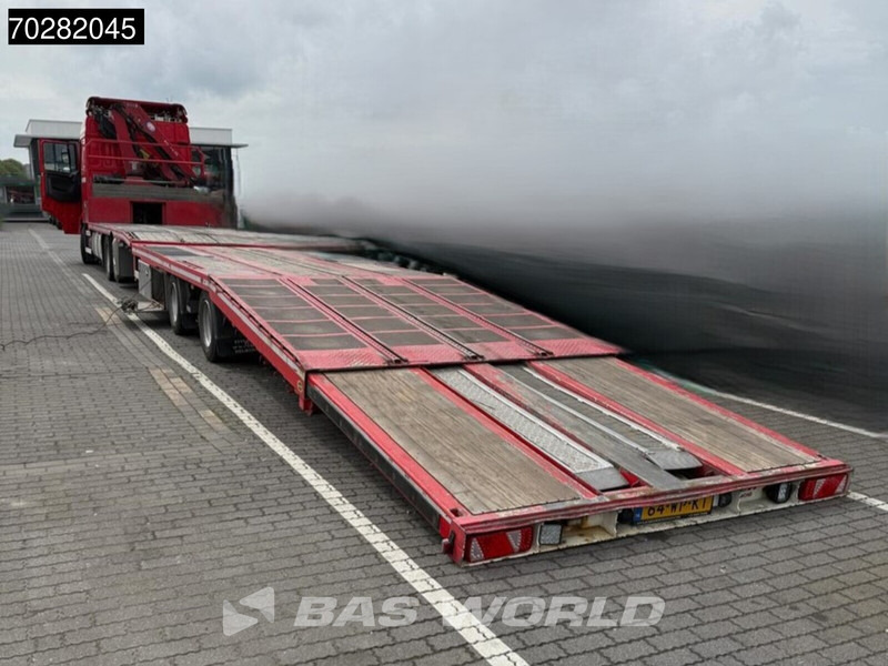 DAF XF 440 6X2 NL-Truck Transporter HMF 900-K2 Kran Winch Lift-Lenkachse Euro 6 - 드롭사이드/ 플랫베드 트럭, 크레인 트럭 : 사진 3 DAF XF 440 6X2 NL-Truck Transporter HMF 900-K2 Kran Winch Lift-Lenkachse Euro 6 - 드롭사이드/ 플랫베드 트럭, 크레인 트럭 : 사진 3