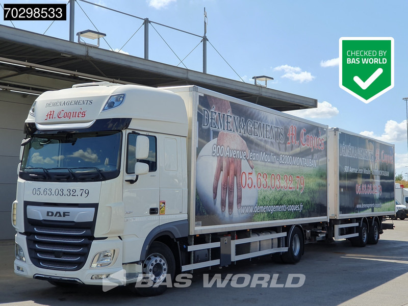 DAF XF 480 4X2 NL Combi 1500kg Ladebordwand Retarder Standklima Automatic ACC Euro 6 - 박스 트럭 : 사진 1 DAF XF 480 4X2 NL Combi 1500kg Ladebordwand Retarder Standklima Automatic ACC Euro 6 - 박스 트럭 : 사진 1