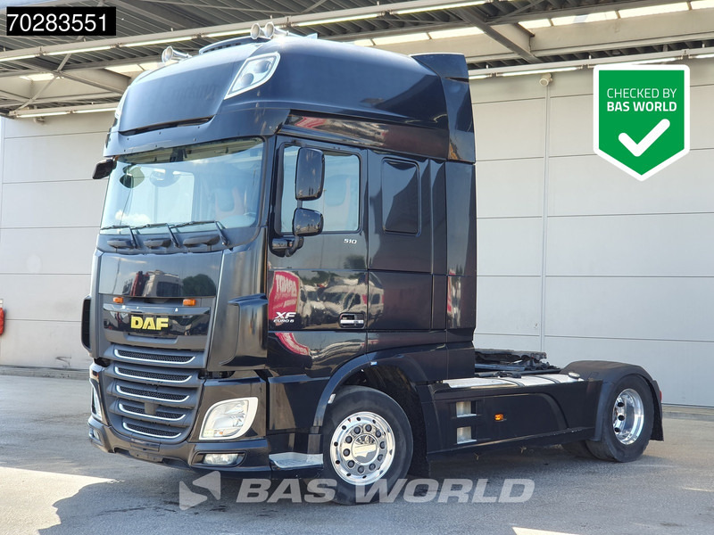 DAF XF 510 4X2 SSC Retarder 2x Tanks Alcoa's Standklima Leather - 트랙터 유닛 : 사진 1 DAF XF 510 4X2 SSC Retarder 2x Tanks Alcoa's Standklima Leather - 트랙터 유닛 : 사진 1