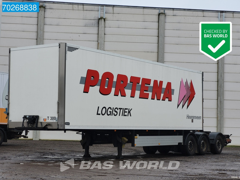 DRACO TSN 339 3 axles LZV Tailgate Lift-Lenkachse - 밀폐형 박스 세미 트레일러 : 사진 1 DRACO TSN 339 3 axles LZV Tailgate Lift-Lenkachse - 밀폐형 박스 세미 트레일러 : 사진 1